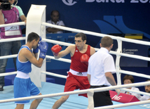 Bakı 2015 birinci Avropa Oyunlarında çərçivəsində boks yarışları davam edir. Azərbaycan, 23 iyun 2015